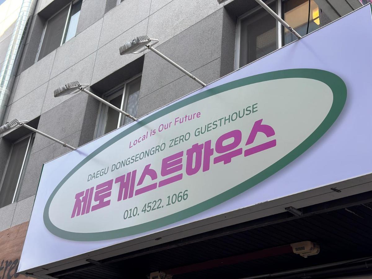 Dongseongro Zero Guesthouse Daegu Eksteriør billede
